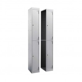 Vestiar metalic 1x2 usi, 30x45x180cm 